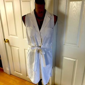 Banana Republic white dress